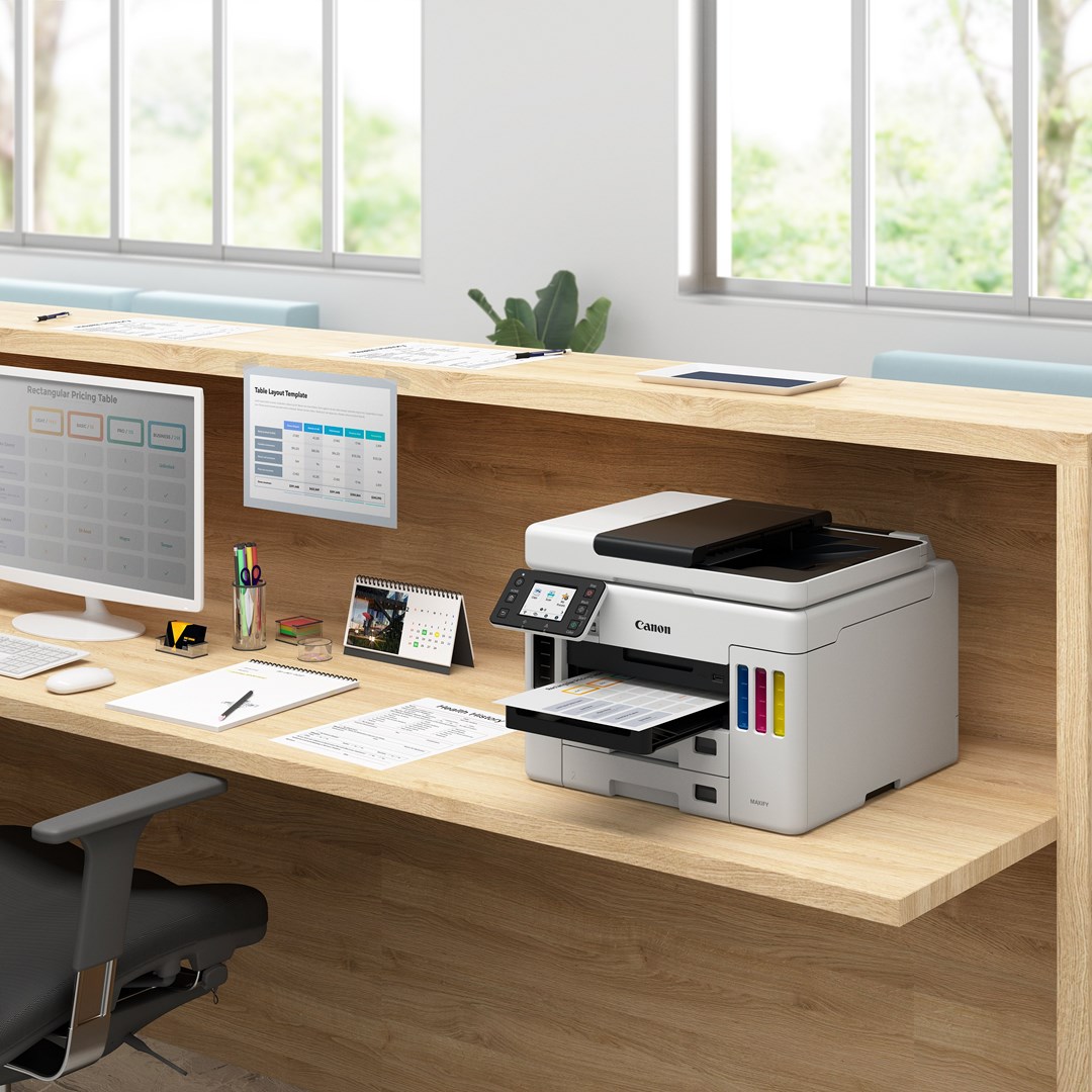 Canon MAXIFY GX7050 MegaTank Inkjet A4 600 x 1200 DPI Wi-Fi Canon MAXIFY GX7050 MegaTank Inkjet A4 600 x 1200 DPI Wi-Fi