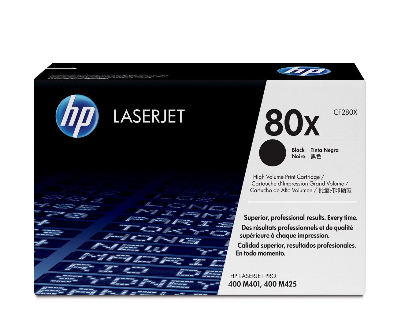 HP 80X High Yield Black Original LaserJet Toner Cartridge HP 80X High Yield Black Original LaserJet Toner Cartridge