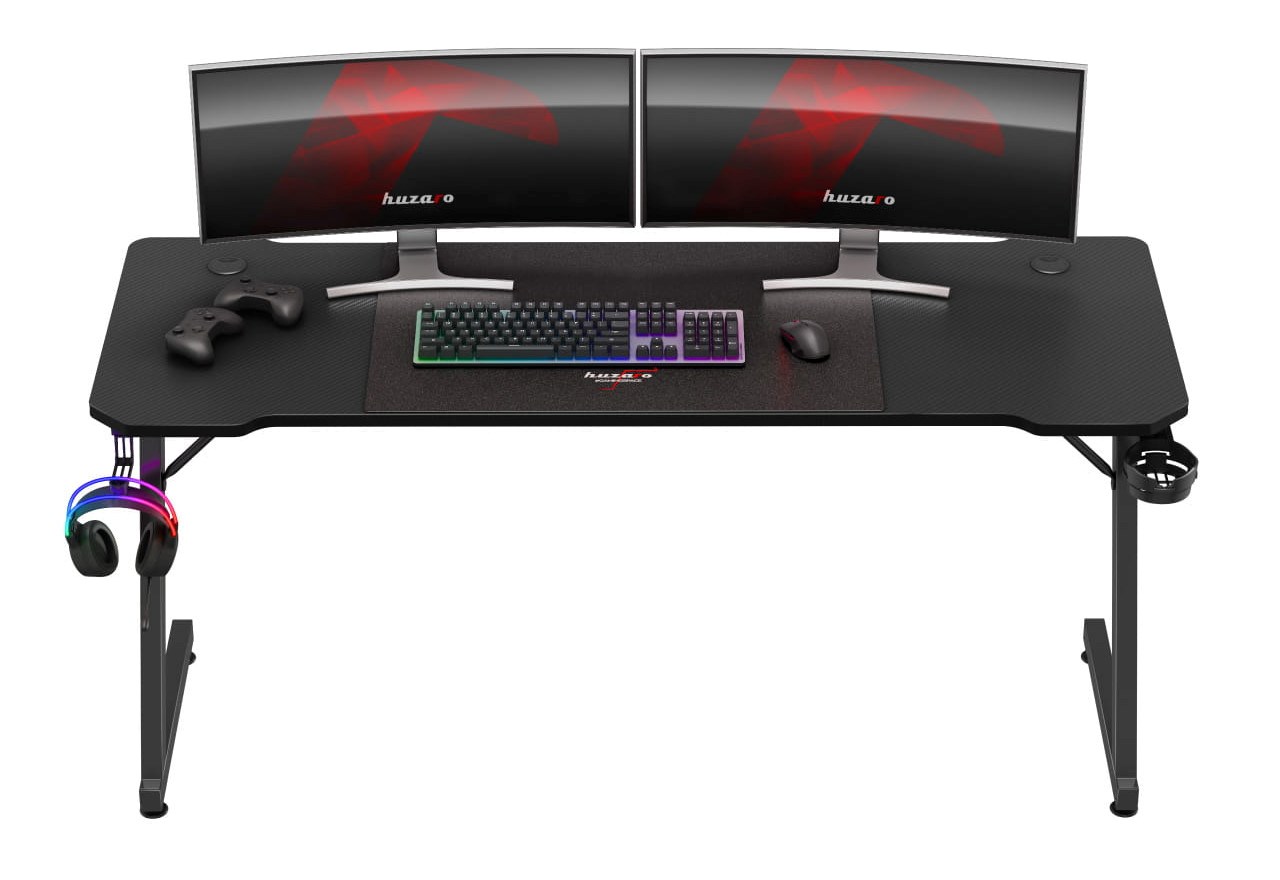 Huzaro Hero 4.8 Black - gaming desk Huzaro Hero 4.8 Black - gaming desk