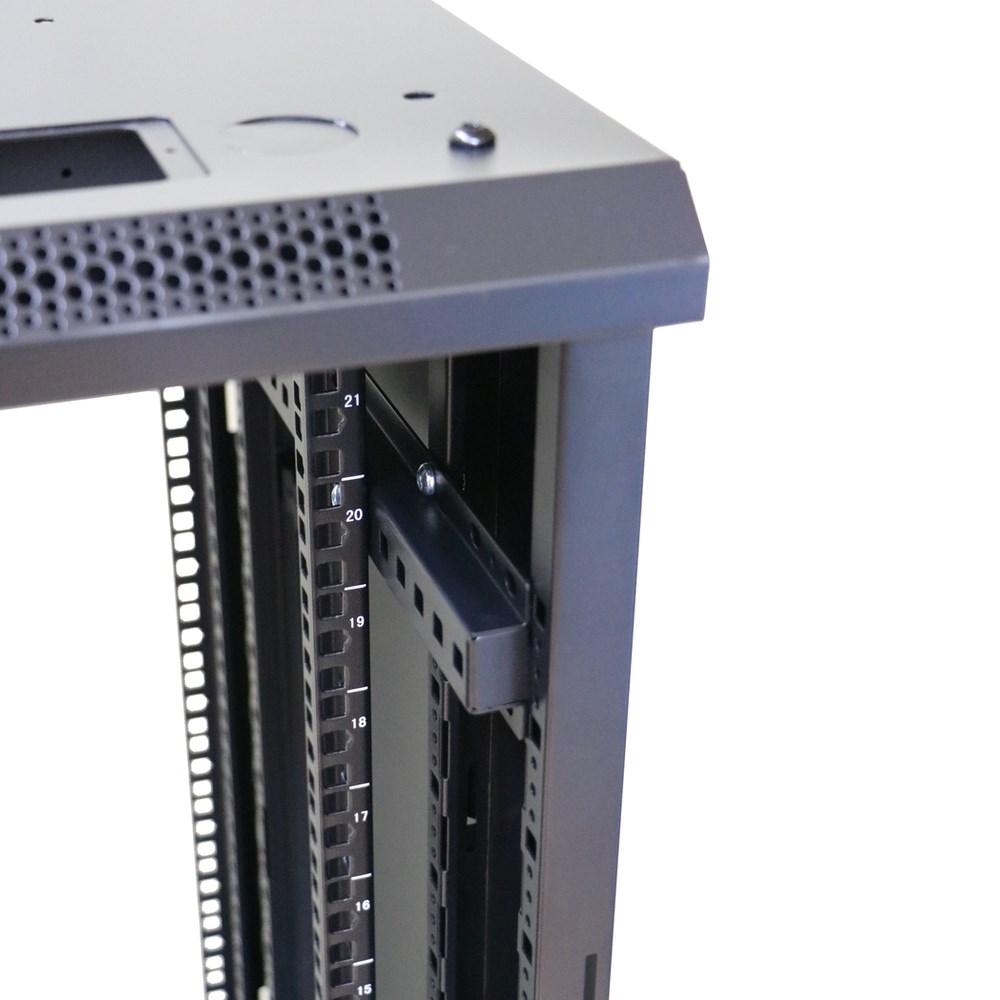 Extralink Rackmount cabinet 22U 600x800 Black standing Extralink Rackmount cabinet 22U 600x800 Black standing
