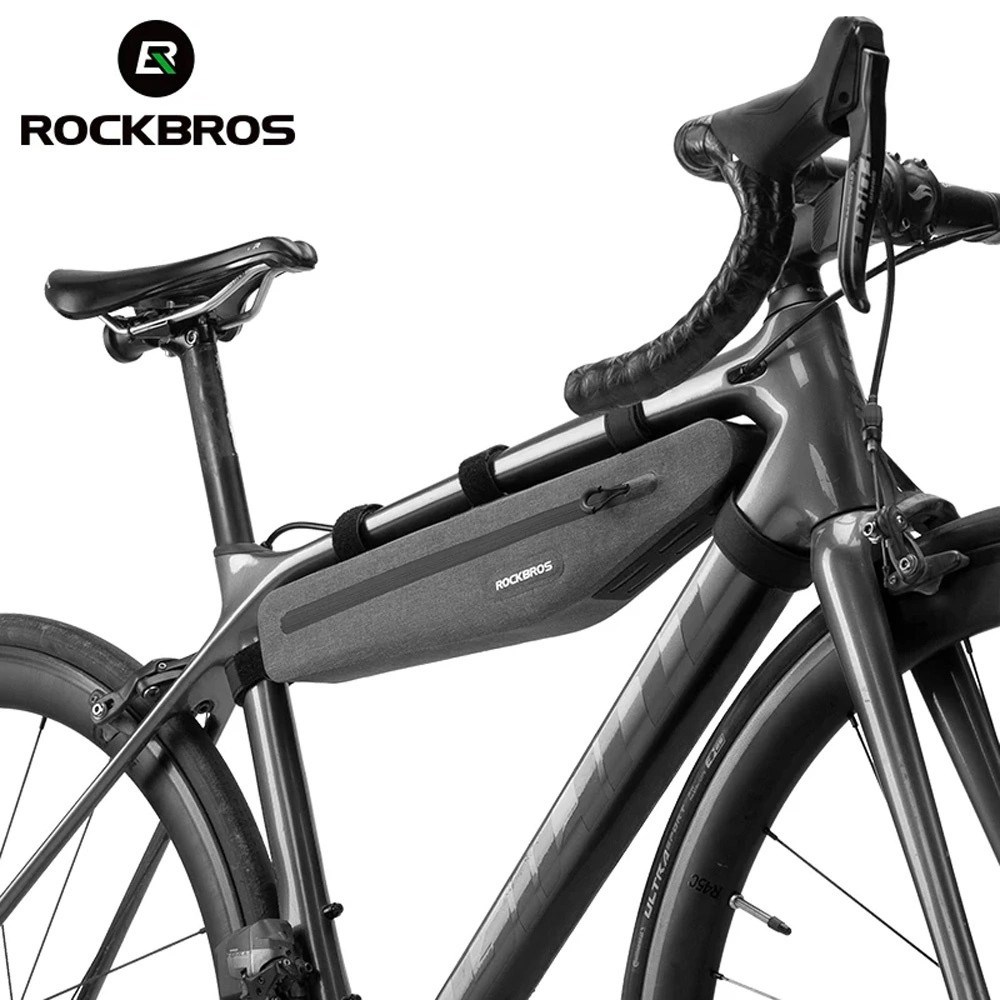 Rockbros AS-052 grey waterproof bike frame bag Rockbros AS-052 grey waterproof bike frame bag