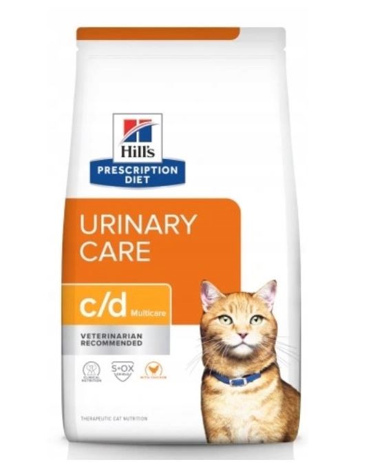 HILL'S PRESCRIPTION DIET Feline c/d Urinary Care Multicare Dry cat food Chicken 8 kg HILL'S PRESCRIPTION DIET Feline c/d Urinary Care Multicare Dry cat food Chicken 8 kg