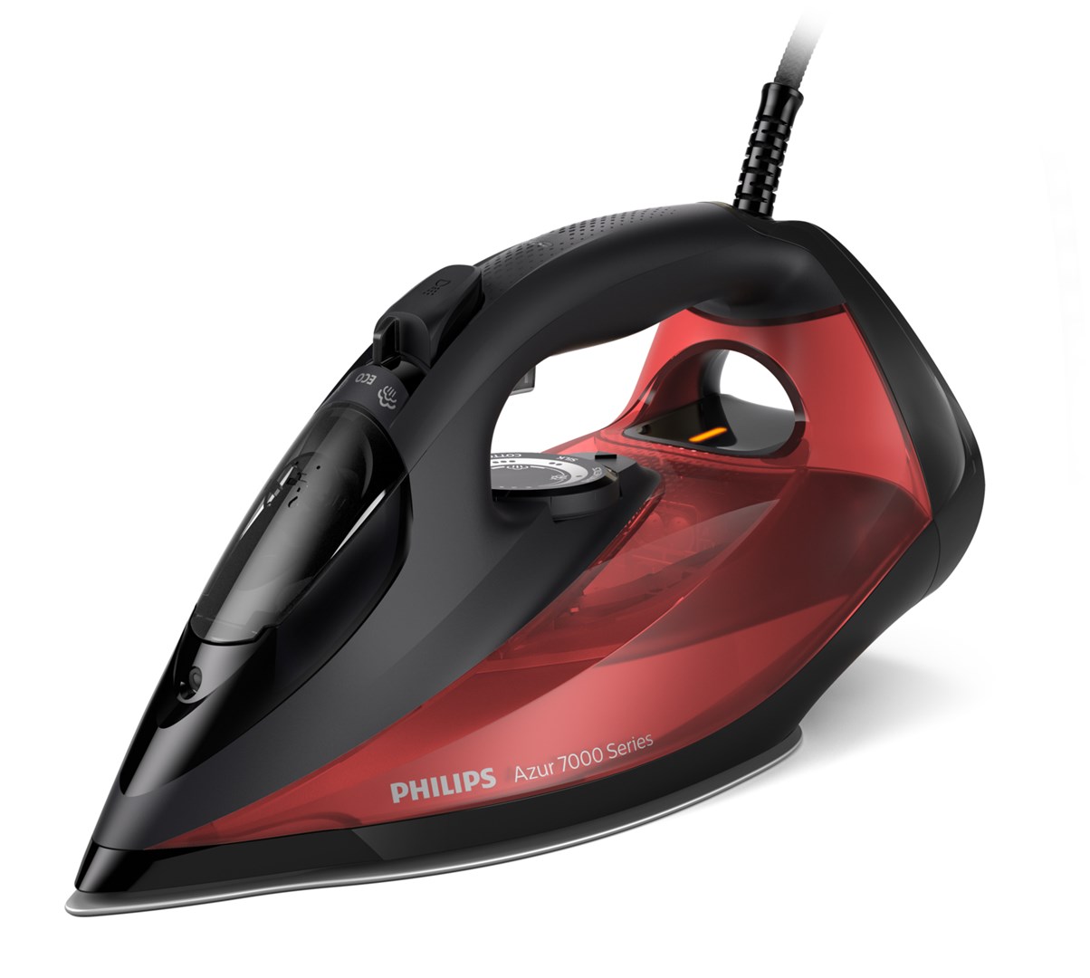 Philips 7000 series DST7022/40 iron Steam iron SteamGlide Plus soleplate 2800 W Black Philips 7000 series DST7022/40 iron Steam iron SteamGlide Plus soleplate 2800 W Black