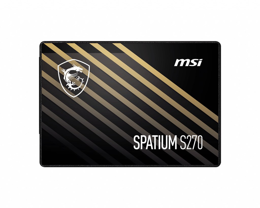 MSI SPATIUM S270 SATA 2.5 240GB internal solid state drive 2.5" Serial ATA III 3D NAND MSI SPATIUM S270 SATA 2.5 240GB internal solid state drive 2.5" Serial ATA III 3D NAND