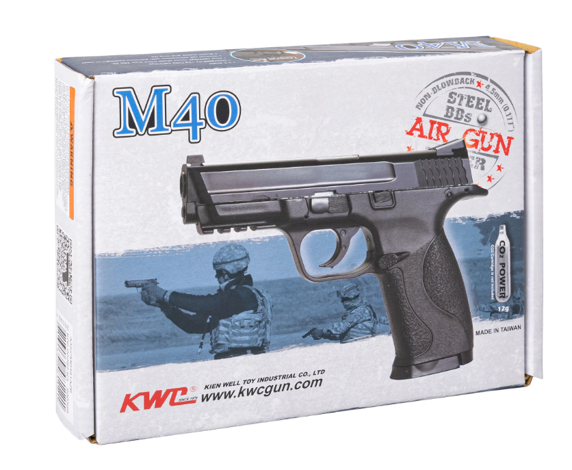 Air rifle Pistol Ranger M40 KWC cal. 4.5 BSS 19 shots Metal Slide Co2 Air rifle Pistol Ranger M40 KWC cal. 4.5 BSS 19 shots Metal Slide Co2