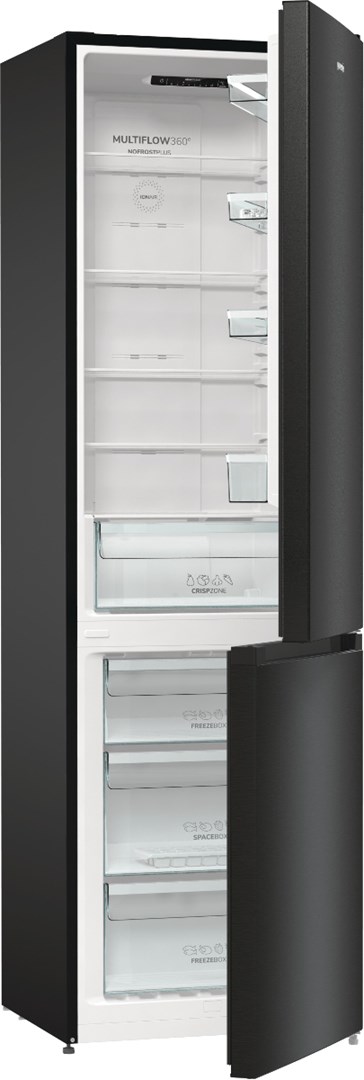 Gorenje NRK6202EBXL4 fridge-freezer Freestanding 331 L E Black Gorenje NRK6202EBXL4 fridge-freezer Freestanding 331 L E Black
