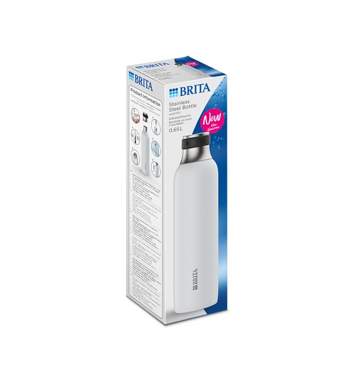Brita sodaTRIO bottle (0.65 l; white) Brita sodaTRIO bottle (0.65 l; white)
