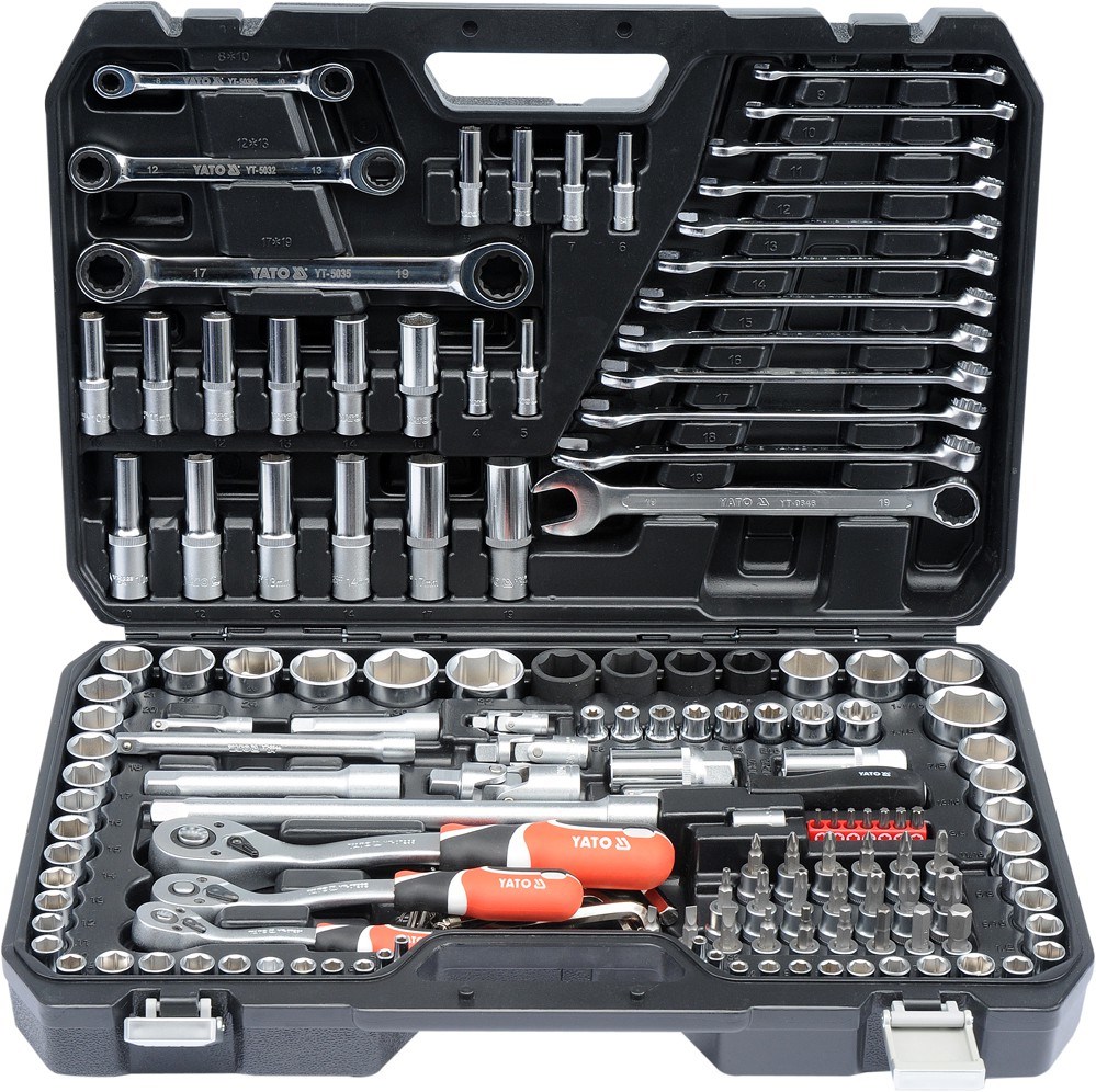 Yato YT-38811 socket wrench Socket wrench set 150 pc(s) Yato YT-38811 socket wrench Socket wrench set 150 pc(s)