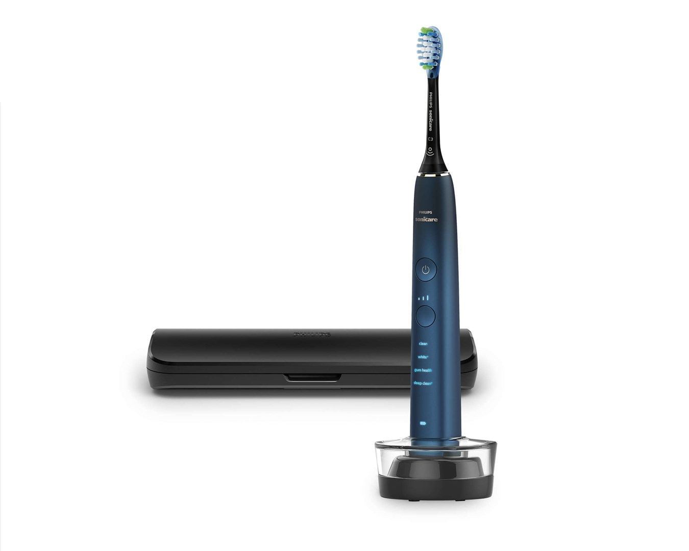 Philips Sonicare DiamondClean HX9911/88 electric toothbrush Adult Sonic toothbrush Black, Blue Philips Sonicare DiamondClean HX9911/88 electric toothbrush Adult Sonic toothbrush Black, Blue
