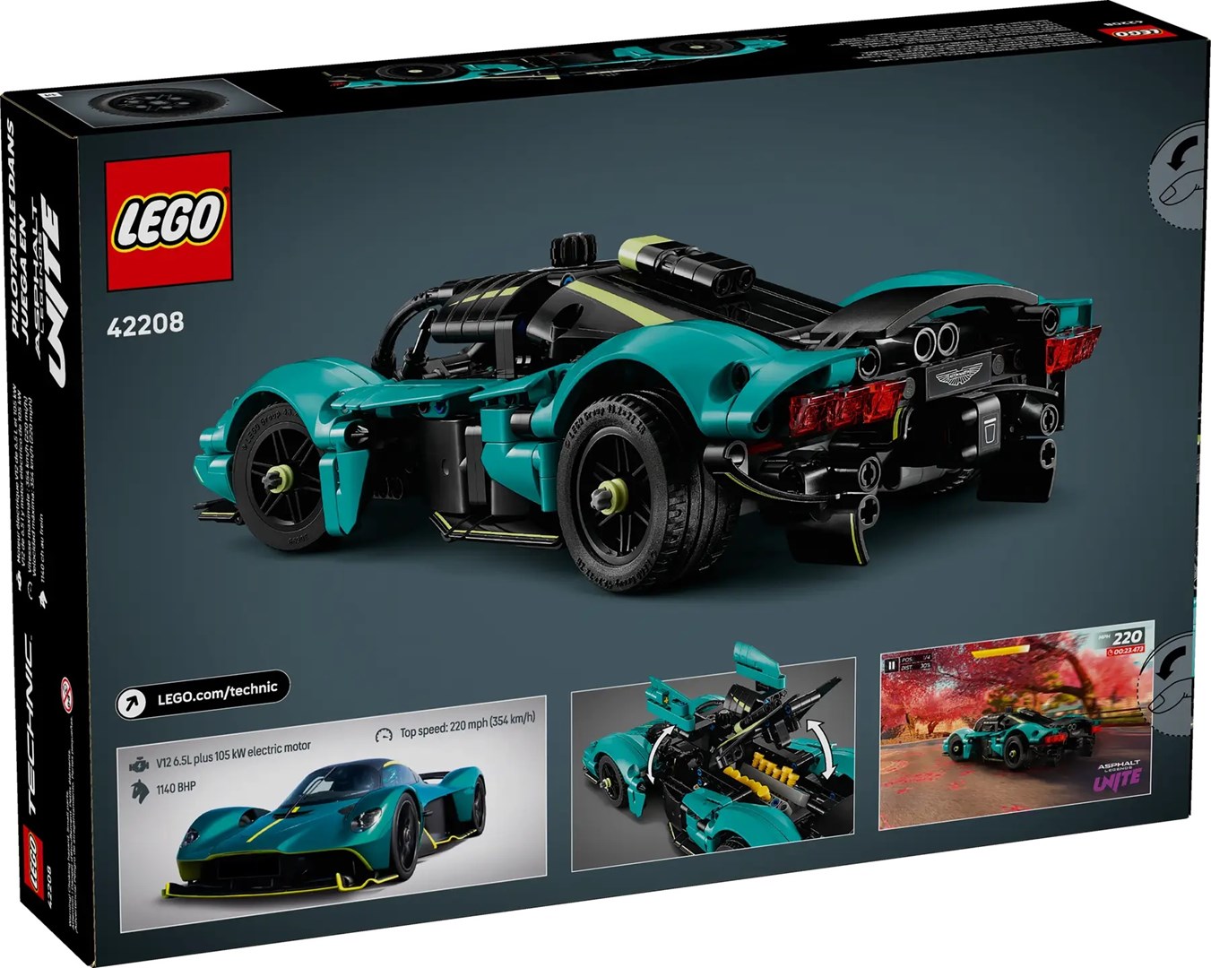 LEGO TECHNIC 42208 Aston Martin Valkyrie LEGO TECHNIC 42208 Aston Martin Valkyrie