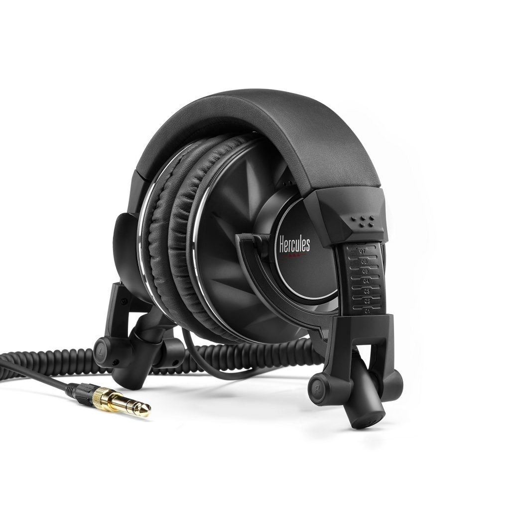 Hercules HDP DJ60 Headphones Wired Head-band Music Black Hercules HDP DJ60 Headphones Wired Head-band Music Black