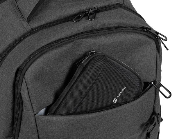 NATEC NTO-2226 backpack City backpack Black, Grey Polyester NATEC NTO-2226 backpack City backpack Black, Grey Polyester