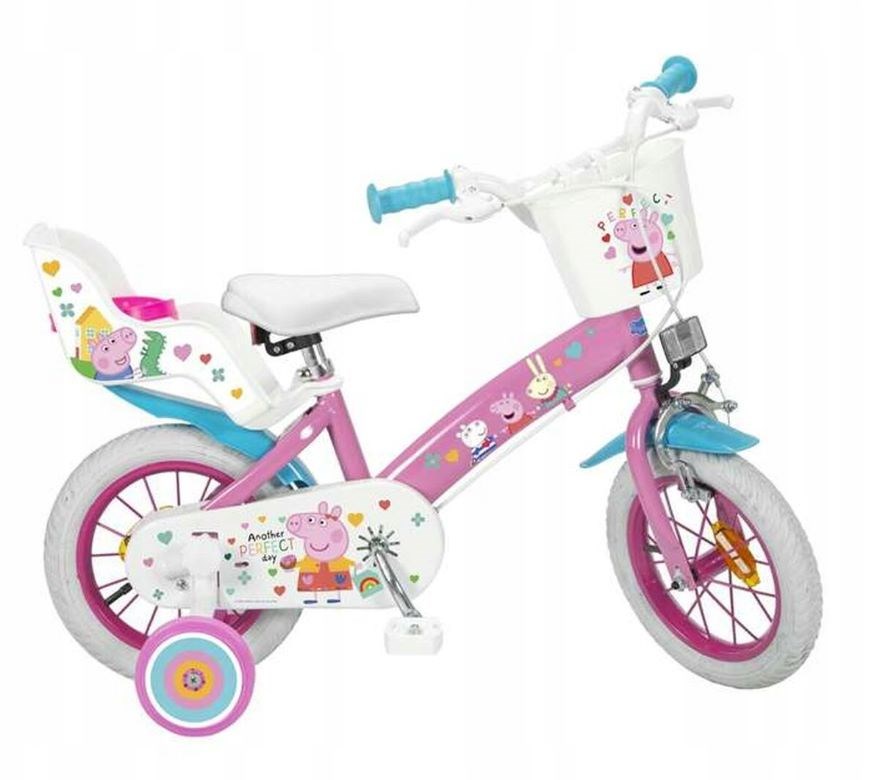 TOIMSA children's bicycle 12" Swinka Peppa pink TOIMSA children's bicycle 12" Swinka Peppa pink