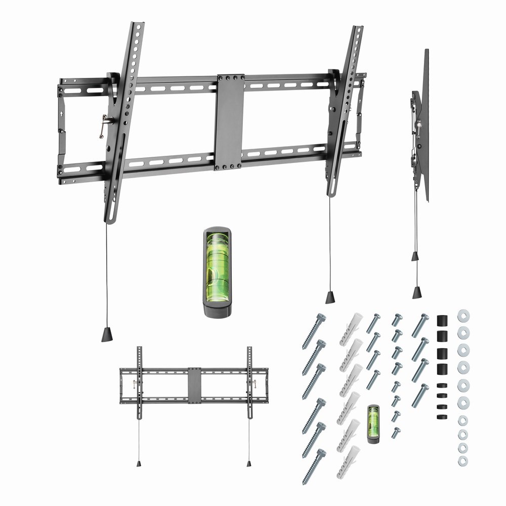 Gembird WM-90T-01 TV mount/stand 2.29 m (90") Black Gembird WM-90T-01 TV mount/stand 2.29 m (90") Black