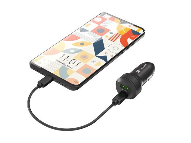 Natec Car charger Coney PD3.0 48W QC3.0 Natec Car charger Coney PD3.0 48W QC3.0