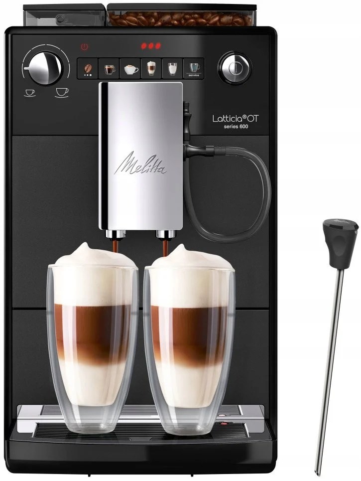 Melitta Latticia espresso machine with lance F300-101 Black Melitta Latticia espresso machine with lance F300-101 Black