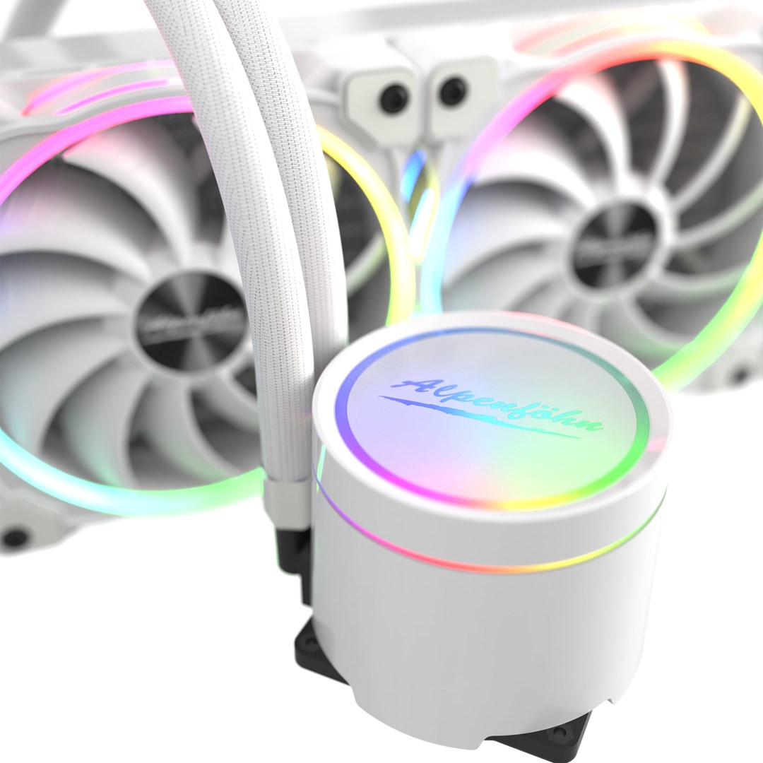 Alpenföhn Gletscherwasser 360 Processor All-in-one liquid cooler White Alpenföhn Gletscherwasser 360 Processor All-in-one liquid cooler White
