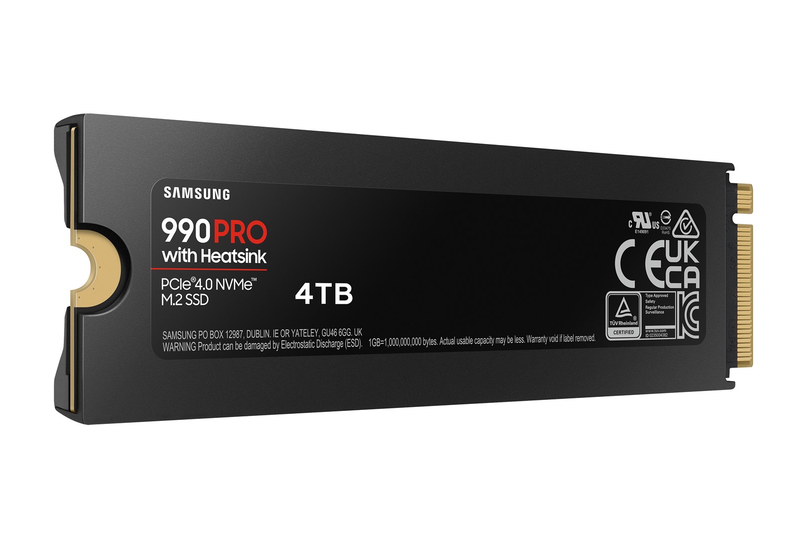 Samsung 990 Pro 4 TB M.2 PCI Express 4.0 NVMe V-NAND TLC Samsung 990 Pro 4 TB M.2 PCI Express 4.0 NVMe V-NAND TLC