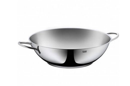 Silit wok pan 32cm stainless steel Silit wok pan 32cm stainless steel