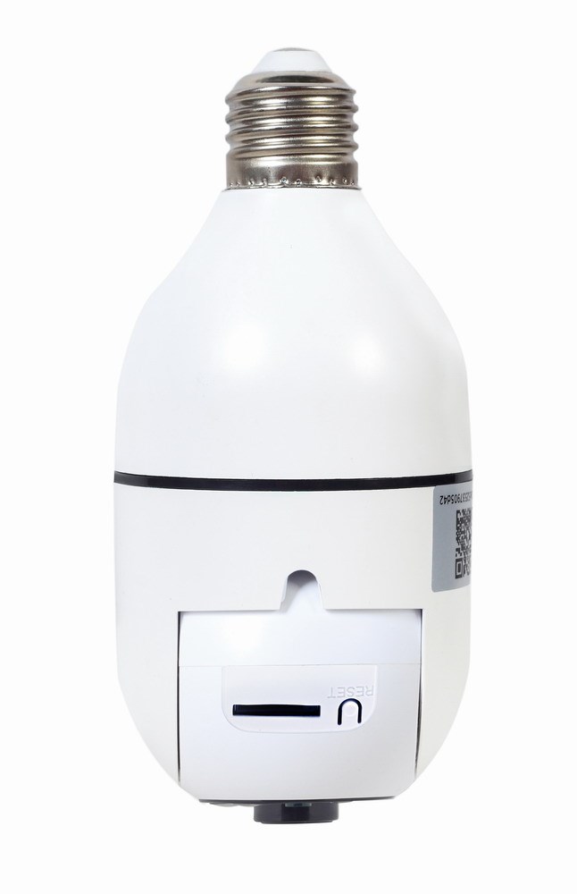 Gembird Slimme wifi camera 1080p draaibaar E27 Draaifitting kan in een lamp aansluiting. Gembird Slimme wifi camera 1080p draaibaar E27 Draaifitting kan in een lamp aansluiting.