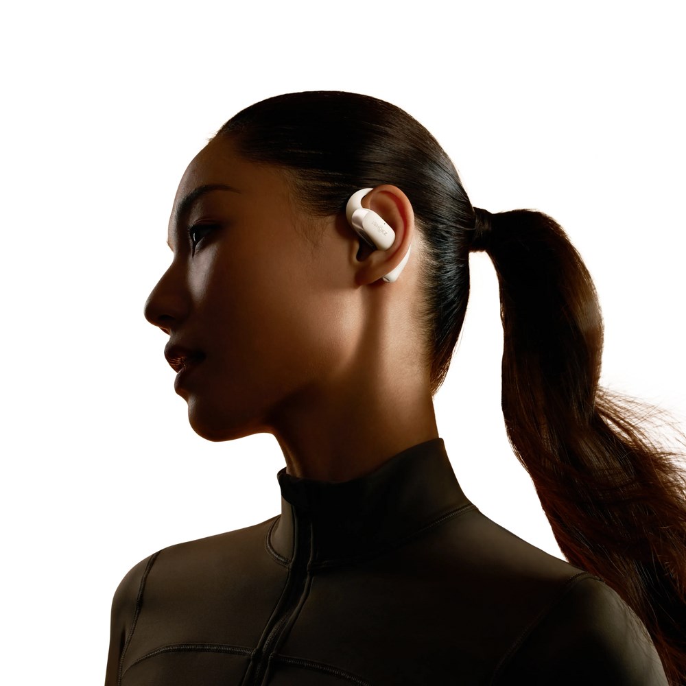 SHOKZ OpenFit 2 Headphones Wireless Ear-hook Calls/Music/Sport/Everyday Beige SHOKZ OpenFit 2 Headphones Wireless Ear-hook Calls/Music/Sport/Everyday Beige