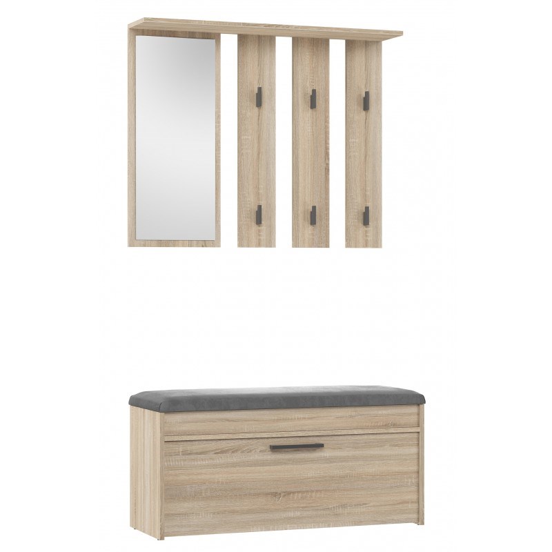 PARMA closet 100x35x180 cm, oak sonoma PARMA closet 100x35x180 cm, oak sonoma