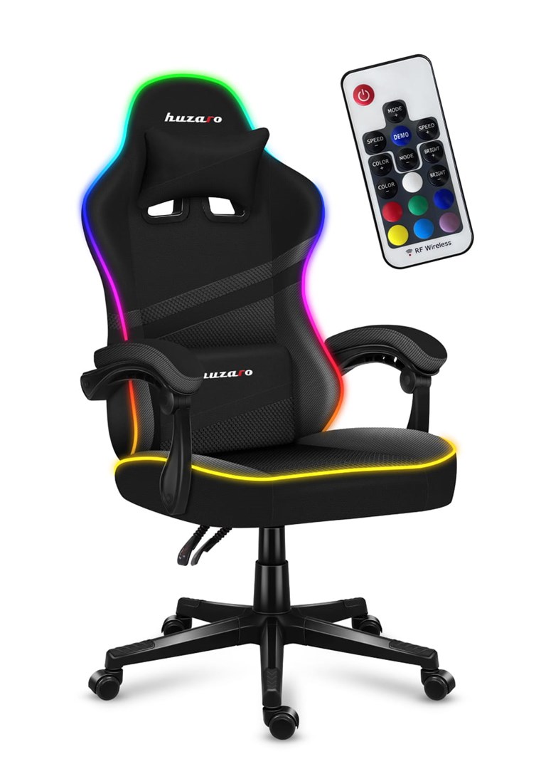 Gaming chair - Huzaro Force 4.4 RGB Black Gaming chair - Huzaro Force 4.4 RGB Black