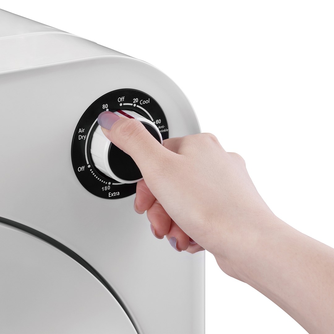 GreenBlue GB405 Tumble Dryer Electric Clothes 830W 3kg Mini Travel Vented Freestanding Wall Mount 5 Drying Programs GreenBlue GB405 Tumble Dryer Electric Clothes 830W 3kg Mini Travel Vented Freestanding Wall Mount 5 Drying Programs