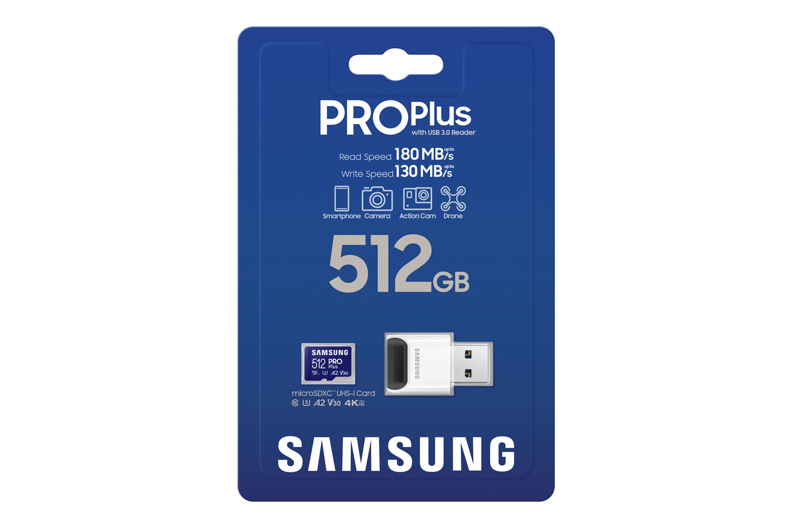 Samsung SAMSUNG PRO Plus microSD 512GB Samsung SAMSUNG PRO Plus microSD 512GB