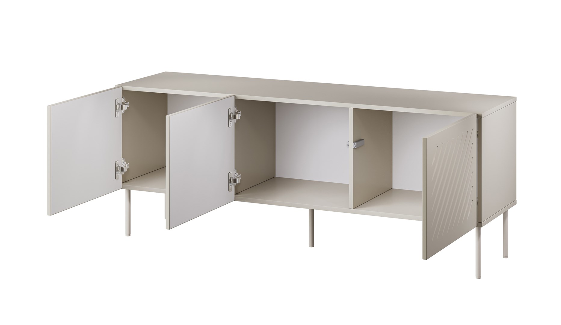 Cama RTV cabinet SIENA 150.5x40x60 cashmere matt Cama RTV cabinet SIENA 150.5x40x60 cashmere matt