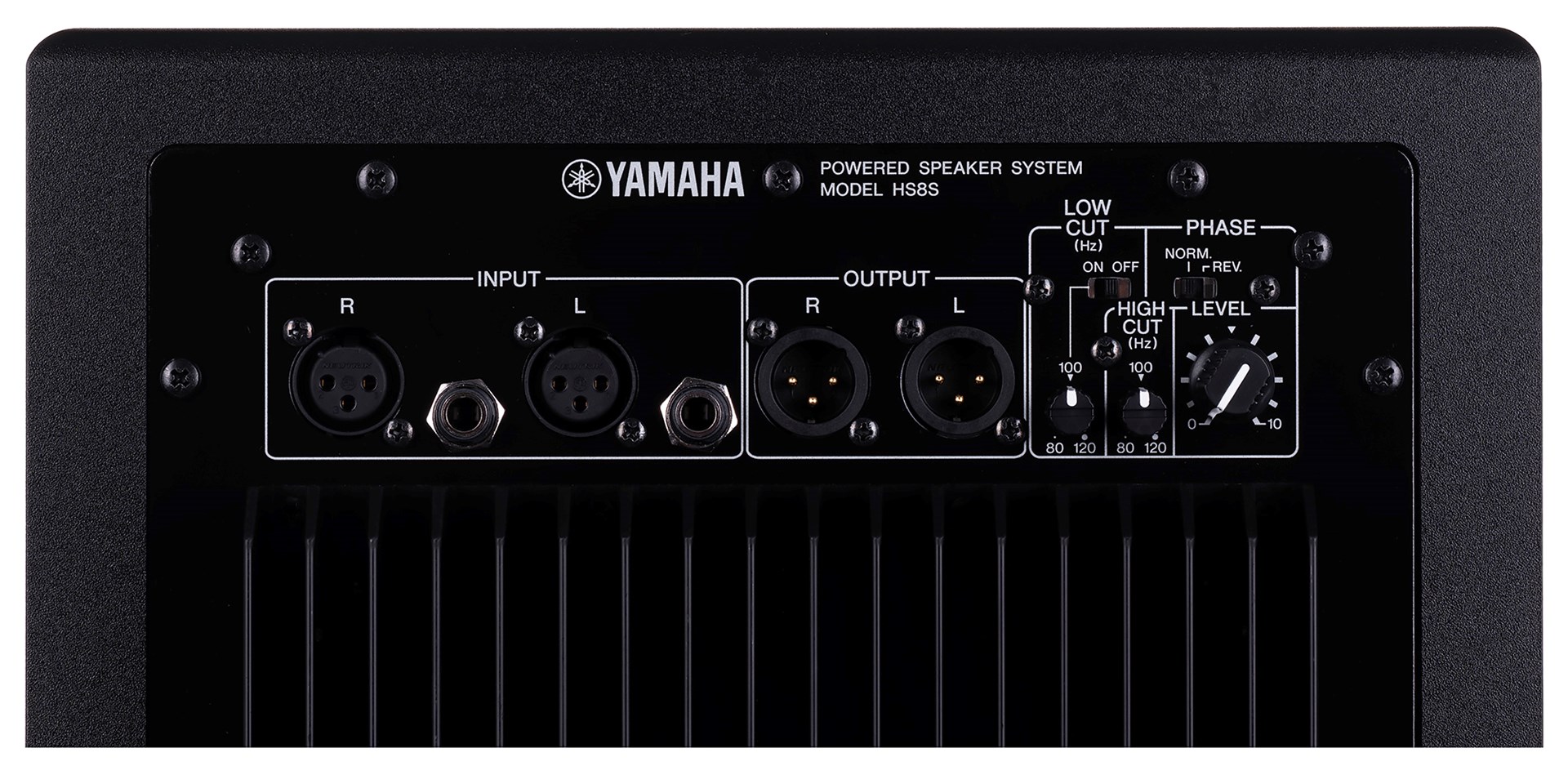 Yamaha HS8S subwoofer Black 150 W Yamaha HS8S subwoofer Black 150 W