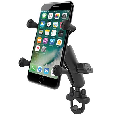 RAM Mounts X-Grip Phone Mount with Handlebar U-Bolt Base RAM Mounts X-Grip Phone Mount with Handlebar U-Bolt Base