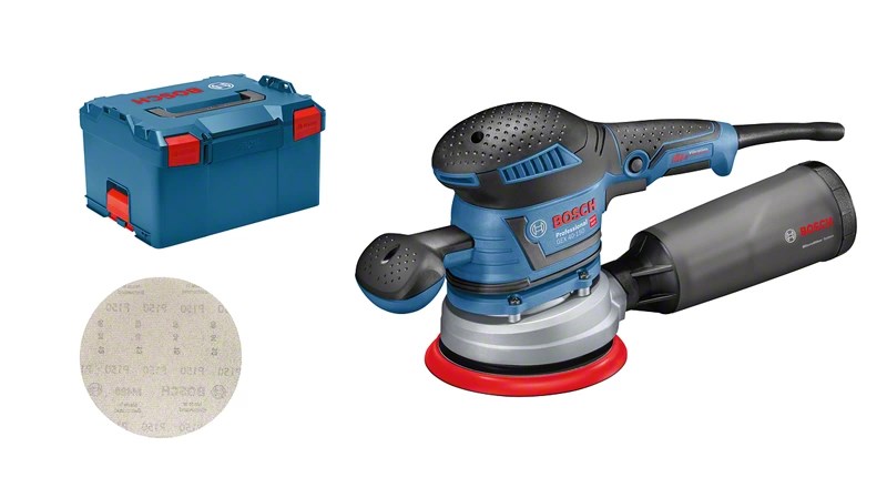Bosch GEX 40-150 PROFESSIONAL Disc sander 12000 RPM 24000 OPM Black, Blue, Grey, Red 400 W Bosch GEX 40-150 PROFESSIONAL Disc sander 12000 RPM 24000 OPM Black, Blue, Grey, Red 400 W