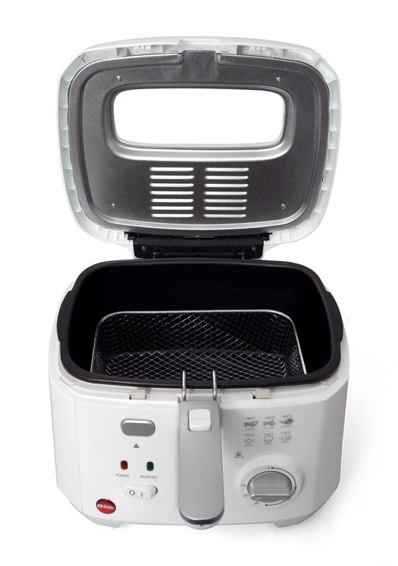 ELDOM FR18 freet Deep fryer 2.5 L Grey,White Stand-alone 1800 W ELDOM FR18 freet Deep fryer 2.5 L Grey,White Stand-alone 1800 W