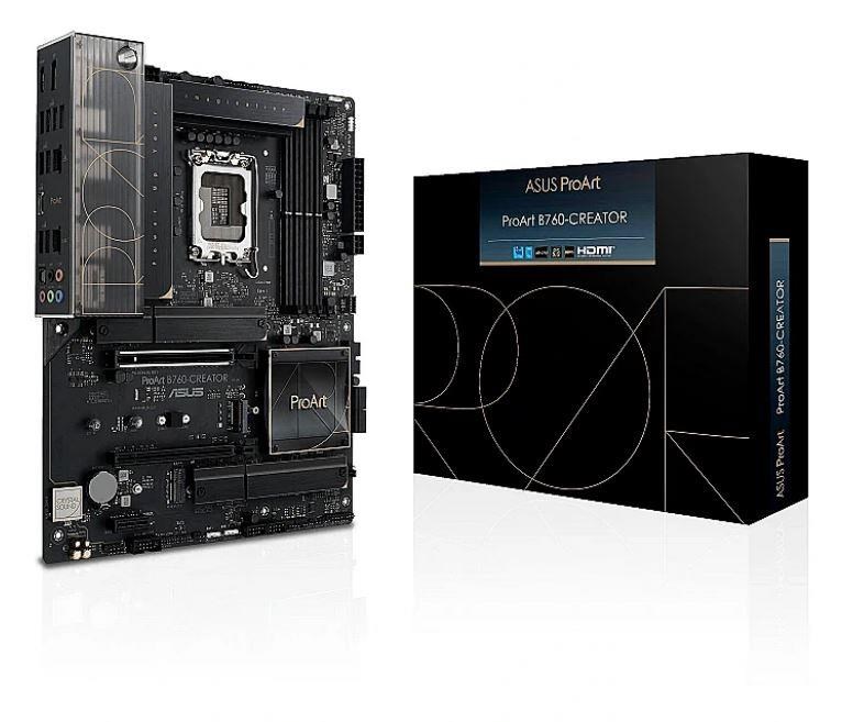 ASUS PROART B760-CREATOR Intel B760 LGA 1700 ATX ASUS PROART B760-CREATOR Intel B760 LGA 1700 ATX