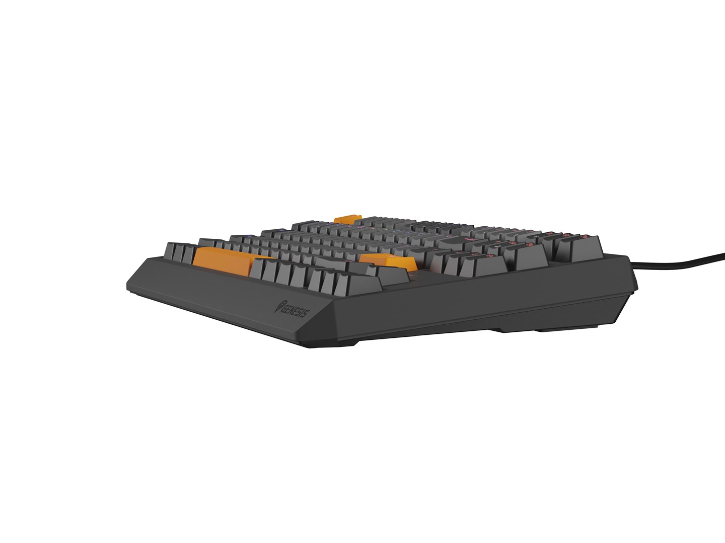 GENESIS Thor 230 TKL keyboard Gaming USB QWERTY Black, Grey, Orange GENESIS Thor 230 TKL keyboard Gaming USB QWERTY Black, Grey, Orange