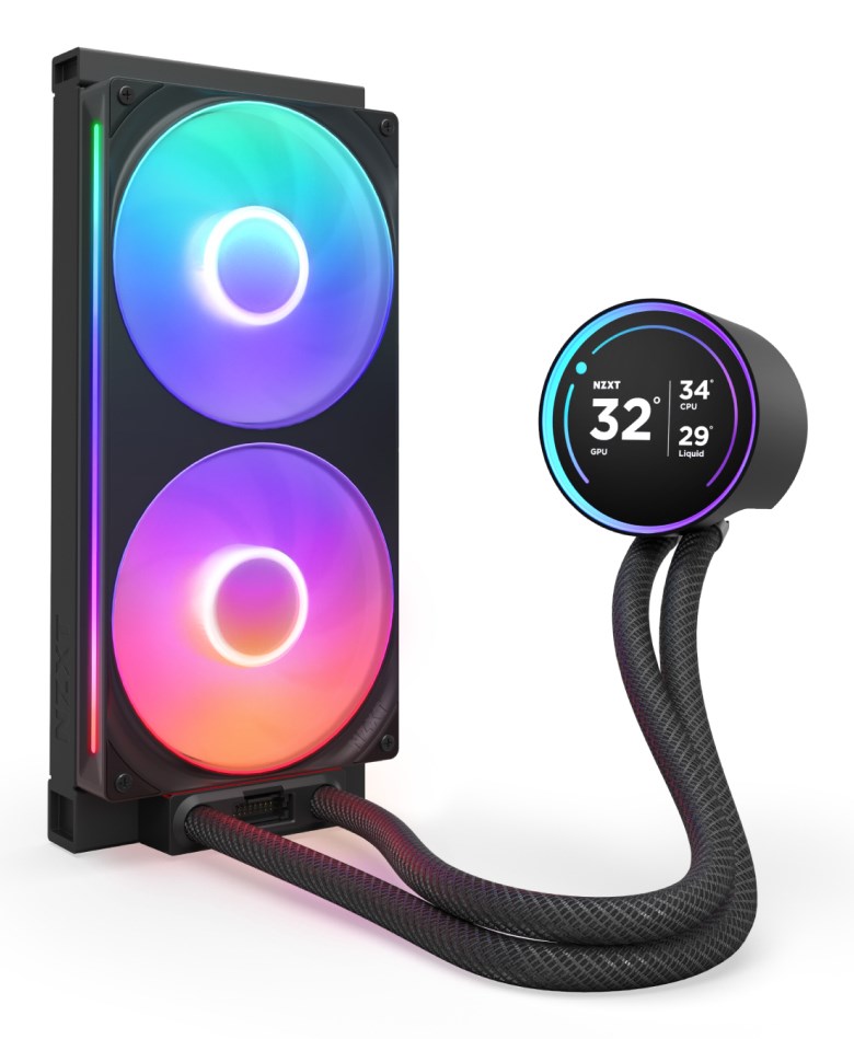 NZXT Kraken Elite 280 RGB Processor All-in-one liquid cooler 14 cm Black 1 pc(s) NZXT Kraken Elite 280 RGB Processor All-in-one liquid cooler 14 cm Black 1 pc(s)