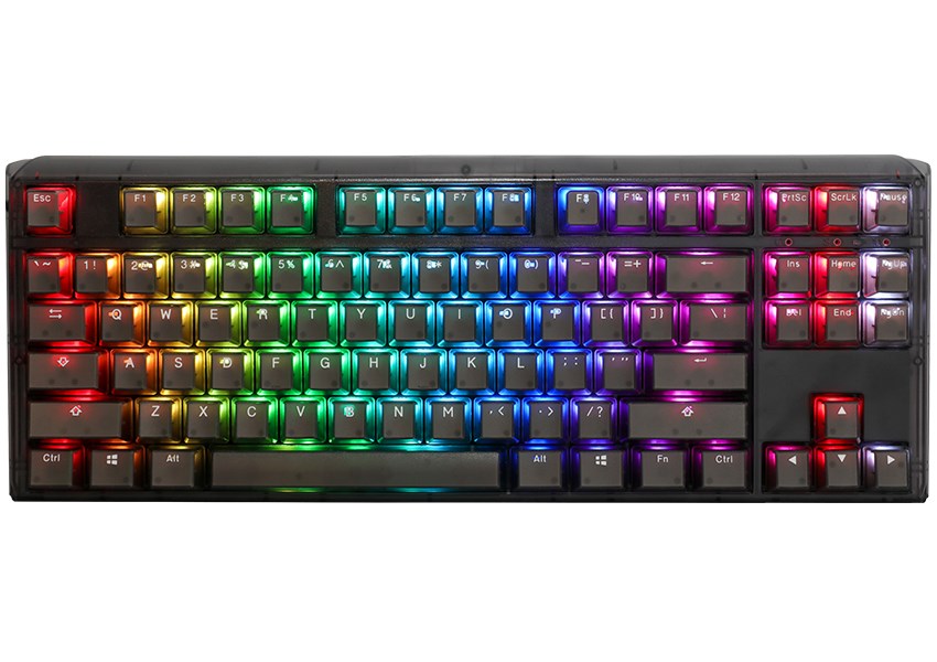 Ducky One 3 Aura Black TKL Gaming Keyboard, RGB LED - MX-Red (US) Ducky One 3 Aura Black TKL Gaming Keyboard, RGB LED - MX-Red (US)