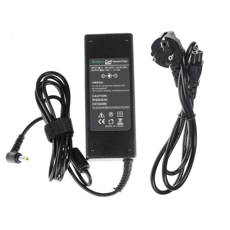 Green Cell AD02P power adapter/inverter Indoor 90 W Black Green Cell AD02P power adapter/inverter Indoor 90 W Black