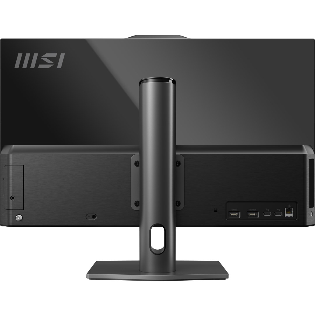 MSI Modern AM272P 1M-1261EU All-in-One PC/workstation Intel Core 5 120U 68.6 cm (27") 1920 x 1080 pixels 16 GB DDR5-SDRAM 512 GB SSD Windows 11 Pro Wi-Fi 6E (802.11ax) Black MSI Modern AM272P 1M-1261EU All-in-One PC/workstation Intel Core 5 120U 68.6 cm (27") 1920 x 1080 pixels 16 GB DDR5-SDRAM 512 GB SSD Windows 11 Pro Wi-Fi 6E (802.11ax) Black