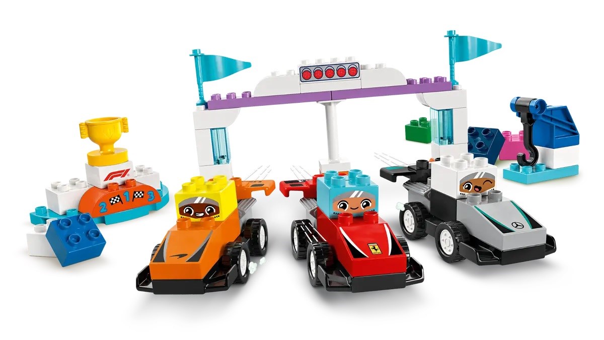 LEGO DUPLO 10445 F1 Team Race Cars & Drivers LEGO DUPLO 10445 F1 Team Race Cars & Drivers