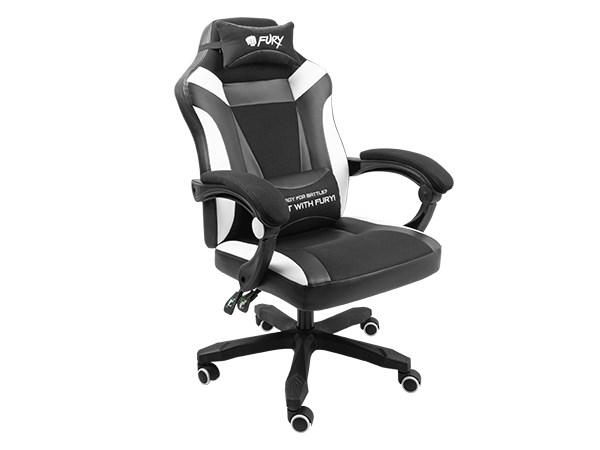 FURY Avenger M+ Universal gaming chair Padded seat Black, White FURY Avenger M+ Universal gaming chair Padded seat Black, White