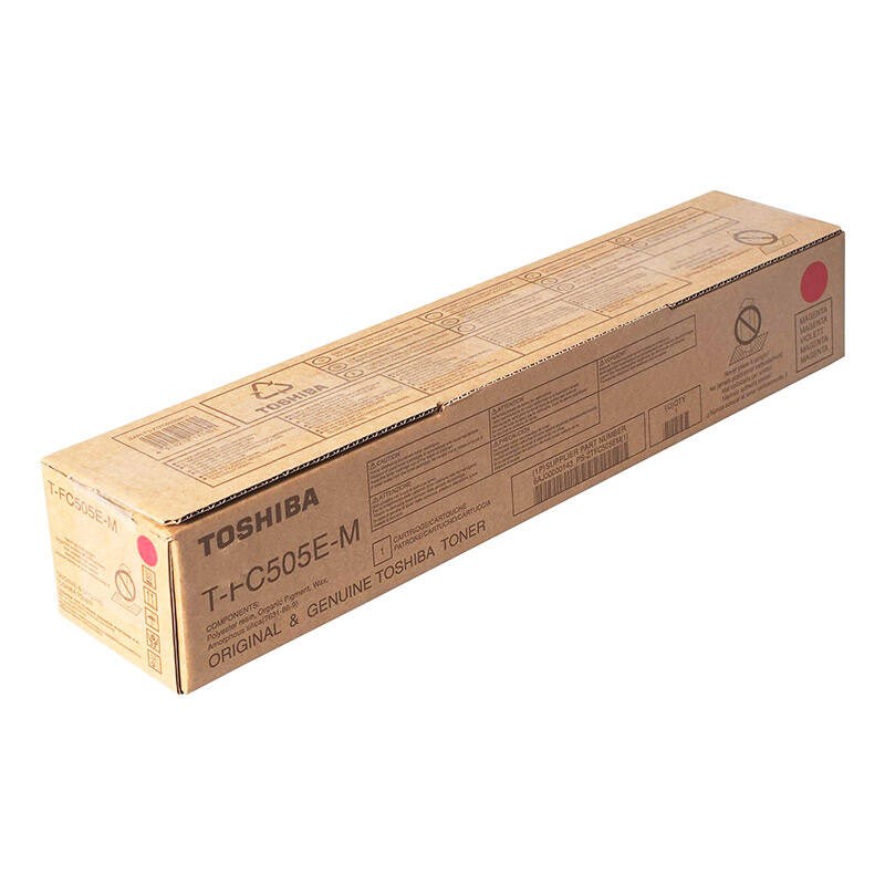 Toshiba Toner cartridge T-FC505EM 1 pc(s) Original Magenta Toshiba Toner cartridge T-FC505EM 1 pc(s) Original Magenta