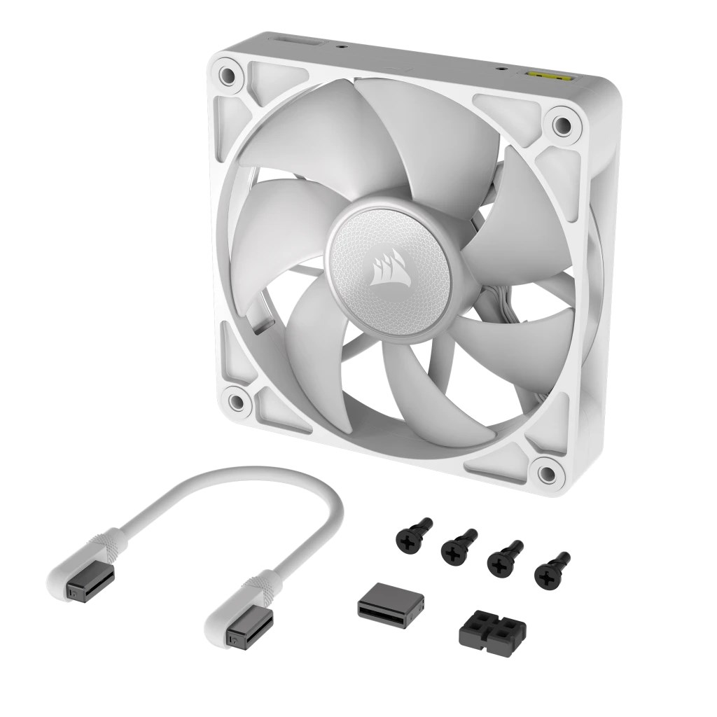 Corsair iCUE LINK RX120 RGB Computer case Fan 12 cm White 1 pc(s) Corsair iCUE LINK RX120 RGB Computer case Fan 12 cm White 1 pc(s)