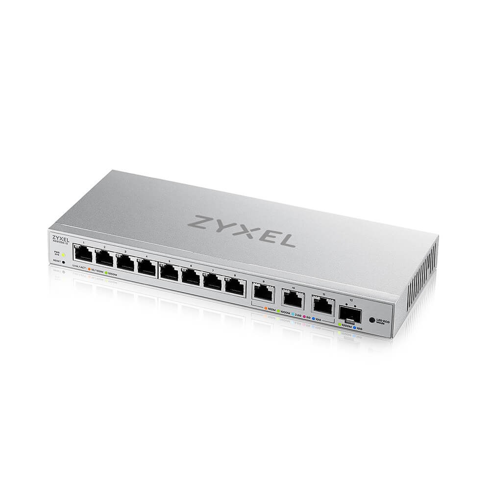 Zyxel XGS1250-12 Managed L2 10G Ethernet (100/1000/10000) Grey Zyxel XGS1250-12 Managed L2 10G Ethernet (100/1000/10000) Grey