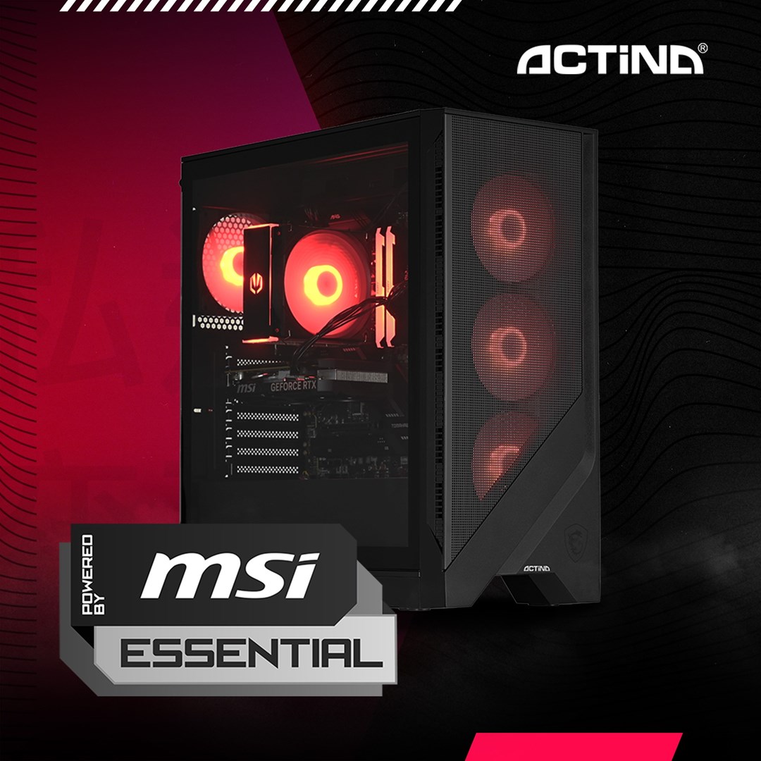 Actina 5901443406129 PC AMD Ryzen™ 7 7700 32 GB DDR5-SDRAM 1 TB SSD AMD Radeon RX 7800 XT Midi Tower Black Actina 5901443406129 PC AMD Ryzen™ 7 7700 32 GB DDR5-SDRAM 1 TB SSD AMD Radeon RX 7800 XT Midi Tower Black