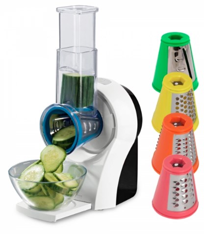 Esperanza EKM026 electric grater/spiralizer Plastic Multicolour Esperanza EKM026 electric grater/spiralizer Plastic Multicolour