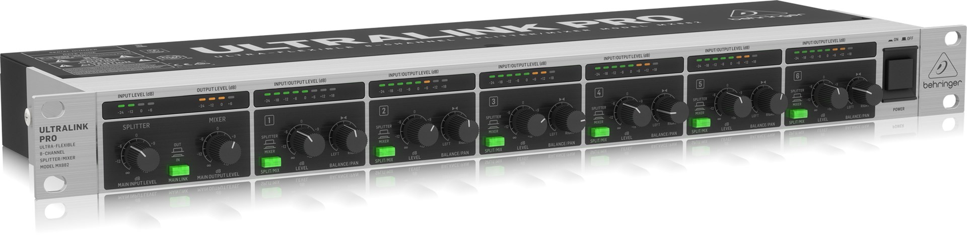 Behringer MX882 V2 Mikser rackowy Behringer MX882 V2 Mikser rackowy