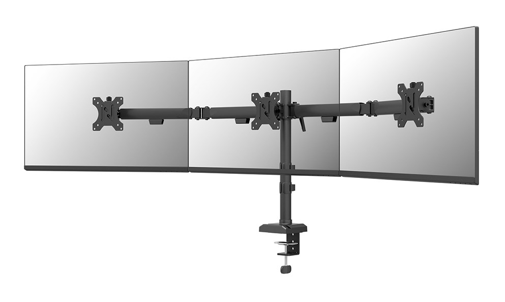 Desk mount for 3 monitors 10-27" Desk mount for 3 monitors 10-27"