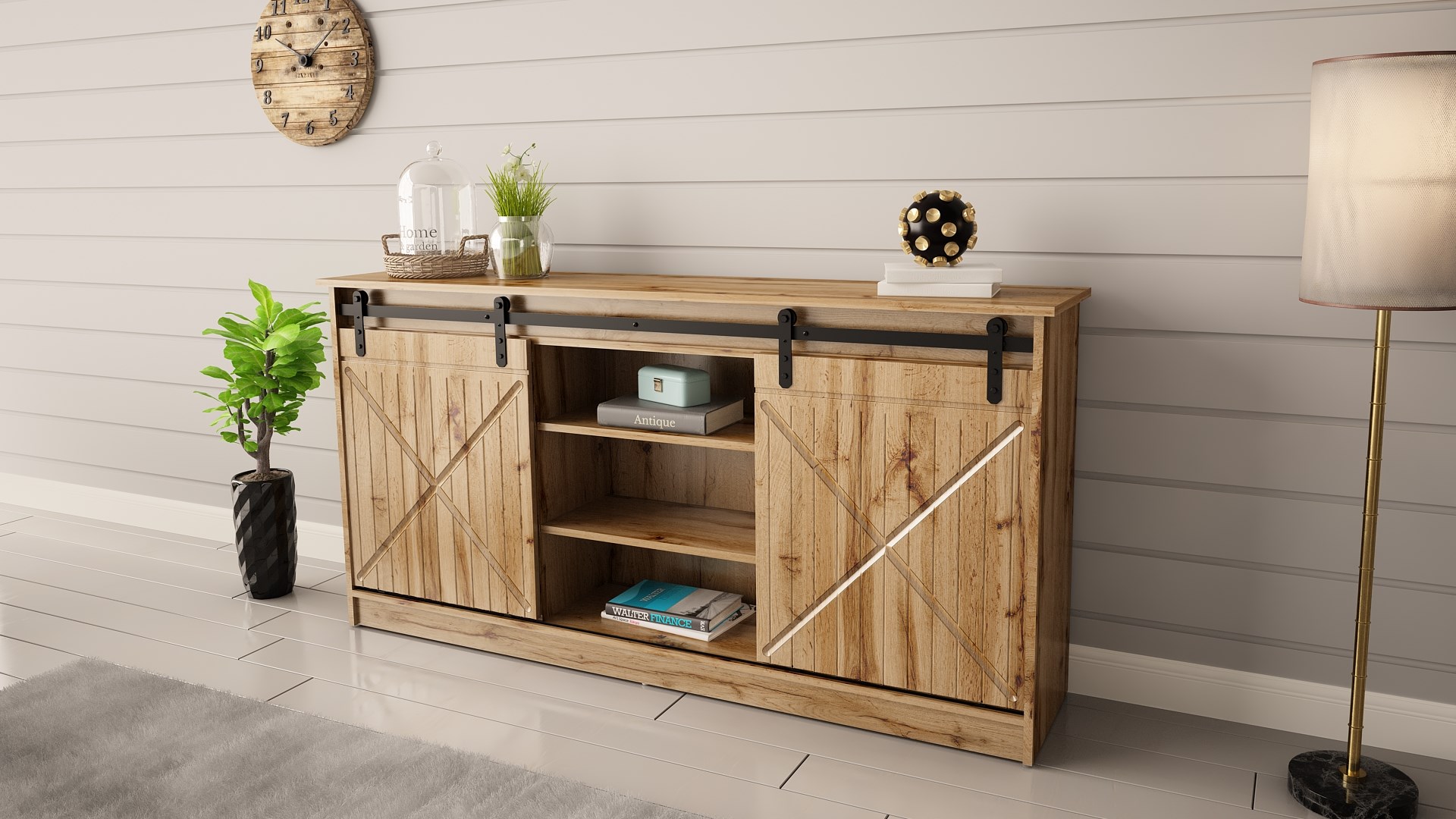 Chest of drawers 160x80x35 GRANERO oak wotan Chest of drawers 160x80x35 GRANERO oak wotan